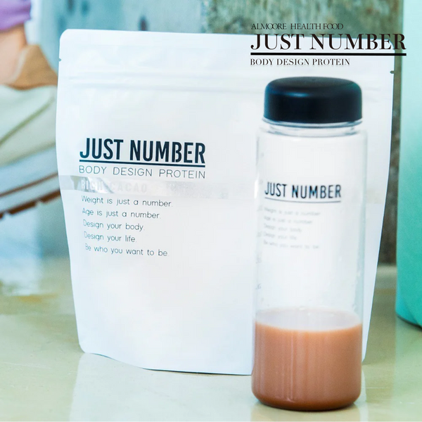【free shipping! Regular Course] JUST NUMBER BODY DESIGN PROTEIN｜Whey Protein Rich Cacao Flavor 270g